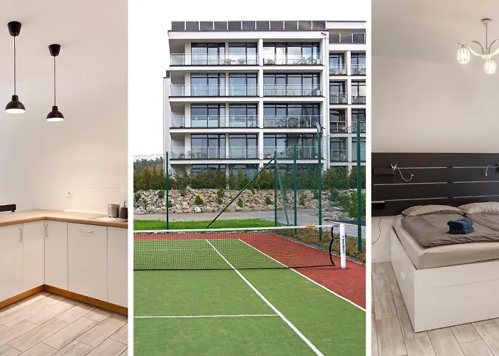 Szyndzielnia Park No 23 # Z Kortem Tenisowym, Rowerownia # Lux # Nestapartmenty Bielsko-Biała